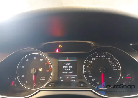 2013 Audi A4 2.0T Premium from USA, damaged, VIN WAUEFAFLXDN044962